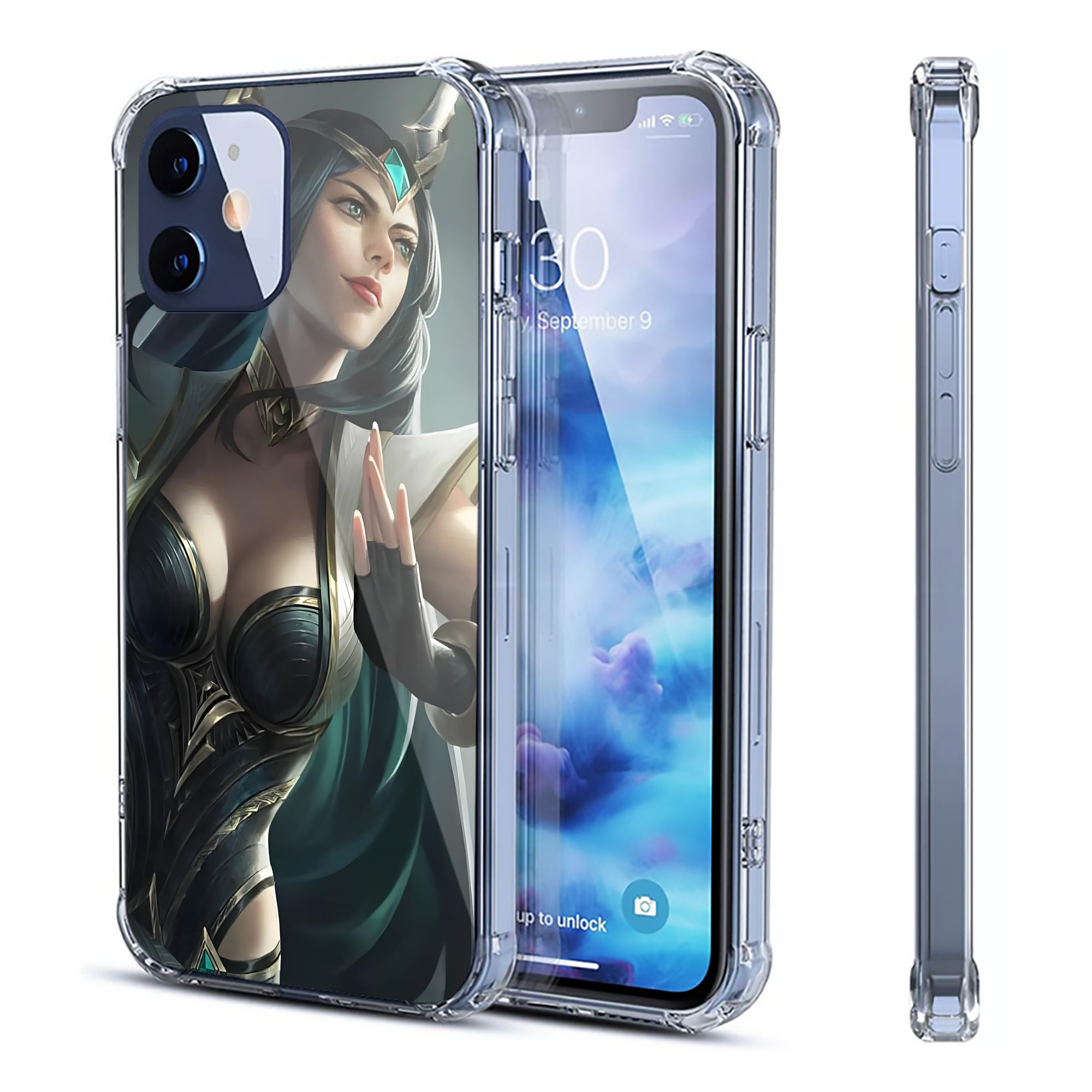 （画像用） リーグ・オブ・レジェンド League of Legends LOL 【iPhone 12シリーズ対応】透明スマホケース（クリアソフトケース）